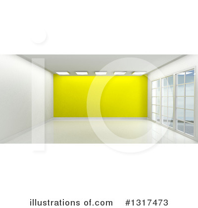 Royalty-Free (RF) Room Clipart Illustration by KJ Pargeter - Stock Sample #1317473