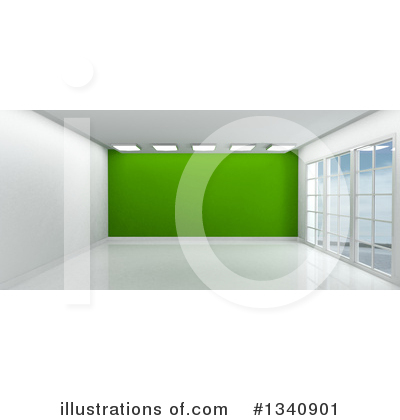 Royalty-Free (RF) Room Clipart Illustration by KJ Pargeter - Stock Sample #1340901
