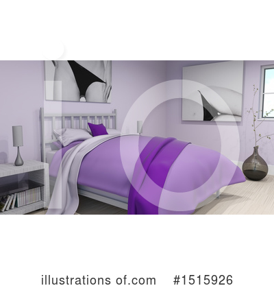 Royalty-Free (RF) Room Clipart Illustration by KJ Pargeter - Stock Sample #1515926