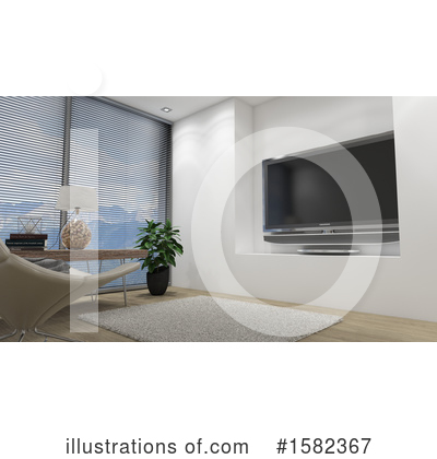 Royalty-Free (RF) Room Clipart Illustration by KJ Pargeter - Stock Sample #1582367