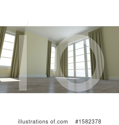 Royalty-Free (RF) Room Clipart Illustration by KJ Pargeter - Stock Sample #1582378
