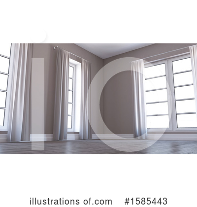Royalty-Free (RF) Room Clipart Illustration by KJ Pargeter - Stock Sample #1585443