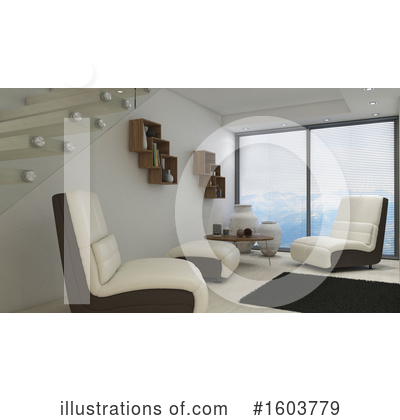 Royalty-Free (RF) Room Clipart Illustration by KJ Pargeter - Stock Sample #1603779