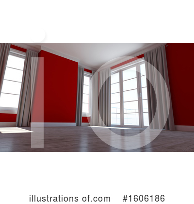Royalty-Free (RF) Room Clipart Illustration by KJ Pargeter - Stock Sample #1606186