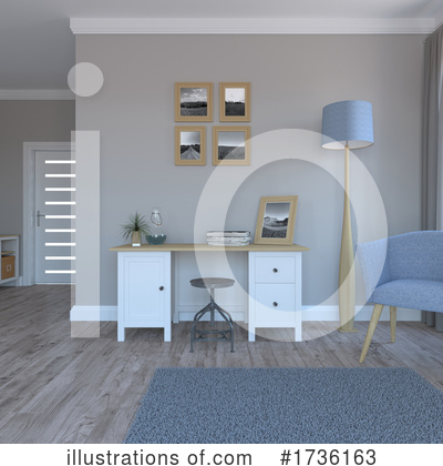 Royalty-Free (RF) Room Clipart Illustration by KJ Pargeter - Stock Sample #1736163