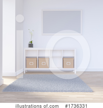Royalty-Free (RF) Room Clipart Illustration by KJ Pargeter - Stock Sample #1736331