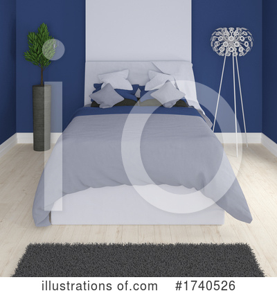 Royalty-Free (RF) Room Clipart Illustration by KJ Pargeter - Stock Sample #1740526