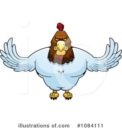 Royalty-Free (RF) Rooster Clipart Illustration by Cory Thoman - Stock Sample #1084111