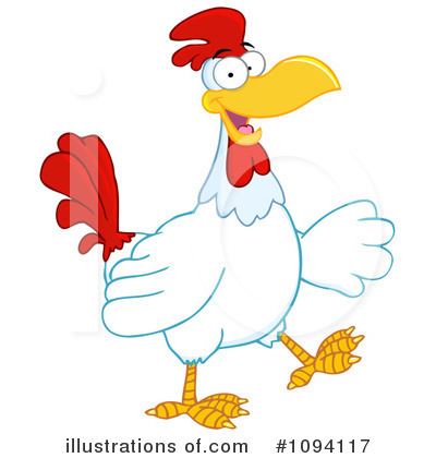 Rooster Clipart #1094117 by Hit Toon