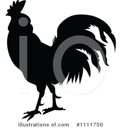 Royalty-Free (RF) Rooster Clipart Illustration by Prawny Vintage - Stock Sample #1111750