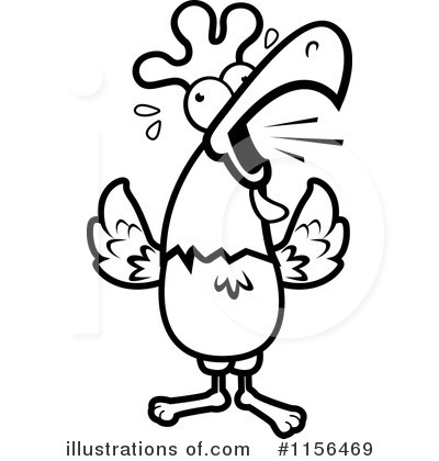 Royalty-Free (RF) Rooster Clipart Illustration by Cory Thoman - Stock Sample #1156469