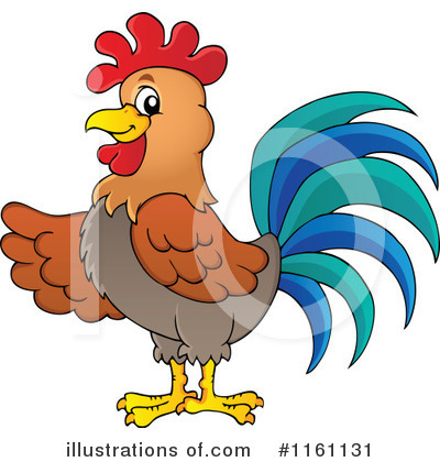 Rooster Clipart #1161131 by visekart