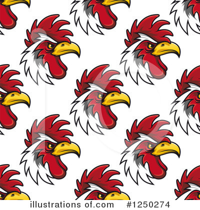 Royalty-Free (RF) Rooster Clipart Illustration by Vector Tradition SM - Stock Sample #1250274