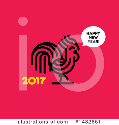 Royalty-Free (RF) Rooster Clipart Illustration by elena - Stock Sample #1432861