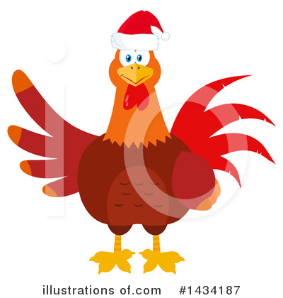 Rooster Clipart #1434187 by Hit Toon