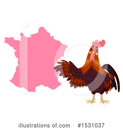 Rooster Clipart #1531037 by BNP Design Studio