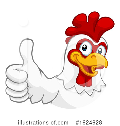Royalty-Free (RF) Rooster Clipart Illustration by AtStockIllustration - Stock Sample #1624628