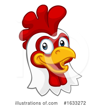 Royalty-Free (RF) Rooster Clipart Illustration by AtStockIllustration - Stock Sample #1633272