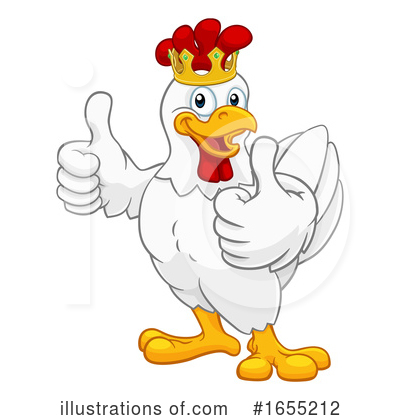 Royalty-Free (RF) Rooster Clipart Illustration by AtStockIllustration - Stock Sample #1655212