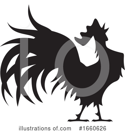 Rooster Clipart #1660626 by Any Vector