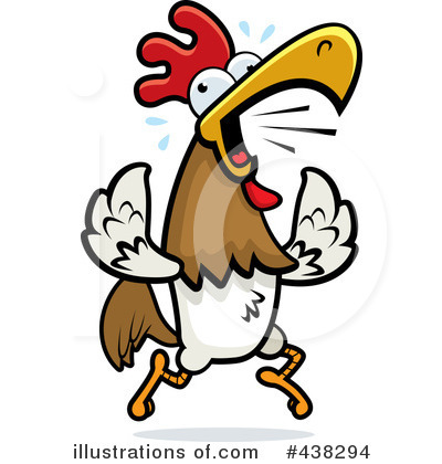 Royalty-Free (RF) Rooster Clipart Illustration by Cory Thoman - Stock Sample #438294