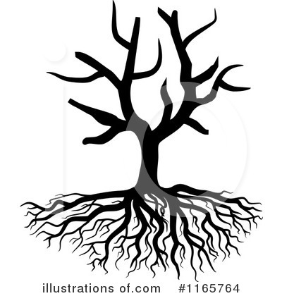 Royalty-Free (RF) Roots Clipart Illustration by Vector Tradition SM - Stock Sample #1165764