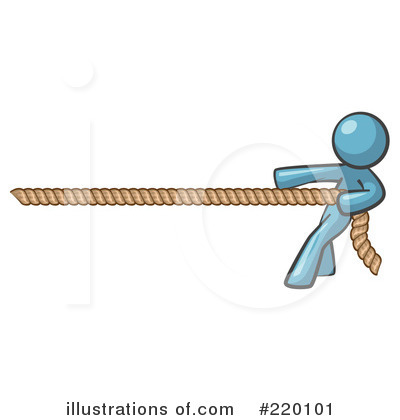 Tug Of War Clipart #220101 by Leo Blanchette