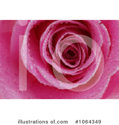 Royalty-Free (RF) Rose Clipart Illustration by KJ Pargeter - Stock Sample #1064349