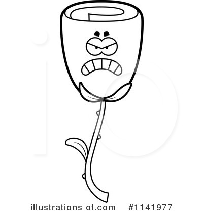 Royalty-Free (RF) Rose Clipart Illustration by Cory Thoman - Stock Sample #1141977