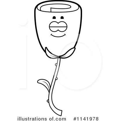 Royalty-Free (RF) Rose Clipart Illustration by Cory Thoman - Stock Sample #1141978