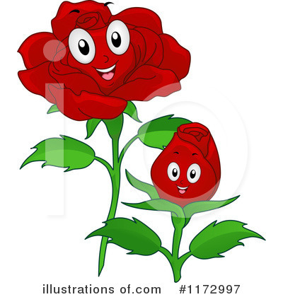 Rose Clipart #1172997 by BNP Design Studio