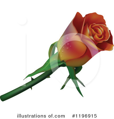 Rose Clipart #1196915 by dero