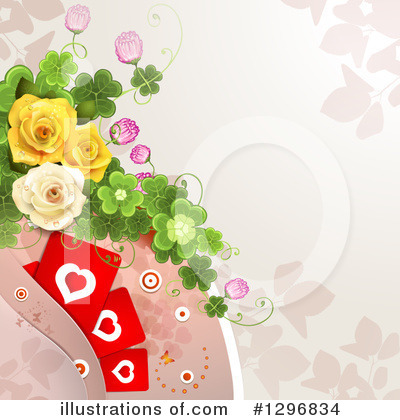 Royalty-Free (RF) Rose Clipart Illustration by merlinul - Stock Sample #1296834