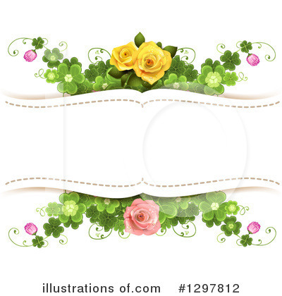Royalty-Free (RF) Rose Clipart Illustration by merlinul - Stock Sample #1297812