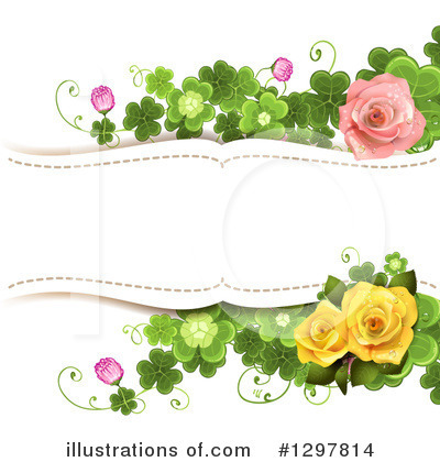 Royalty-Free (RF) Rose Clipart Illustration by merlinul - Stock Sample #1297814