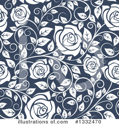 Royalty-Free (RF) Rose Clipart Illustration by Vector Tradition SM - Stock Sample #1332470