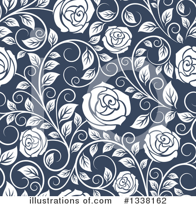 Royalty-Free (RF) Rose Clipart Illustration by Vector Tradition SM - Stock Sample #1338162