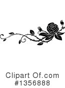 Rose Clipart #1356888 by Vector Tradition SM