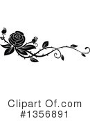 Rose Clipart #1356891 by Vector Tradition SM
