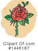Rose Clipart #1446187 by patrimonio