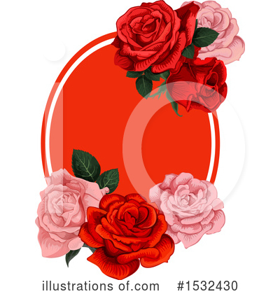 Royalty-Free (RF) Rose Clipart Illustration by Vector Tradition SM - Stock Sample #1532430
