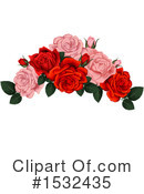Rose Clipart #1532435 by Vector Tradition SM