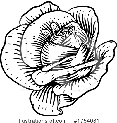 Rose Clipart #1754081 by AtStockIllustration