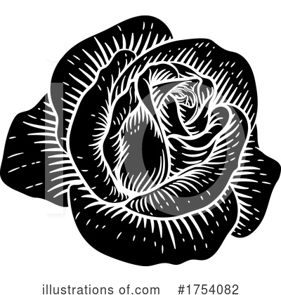 Rose Clipart #1754082 by AtStockIllustration