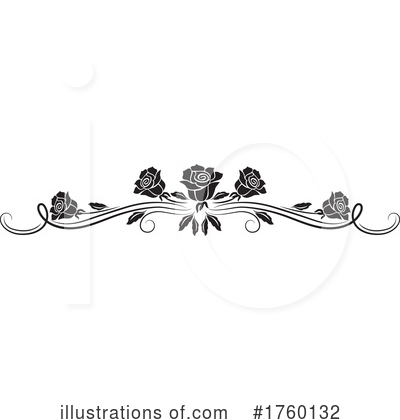 Royalty-Free (RF) Rose Clipart Illustration by Vector Tradition SM - Stock Sample #1760132