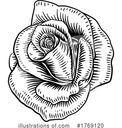 Royalty-Free (RF) Rose Clipart Illustration by AtStockIllustration - Stock Sample #1769120