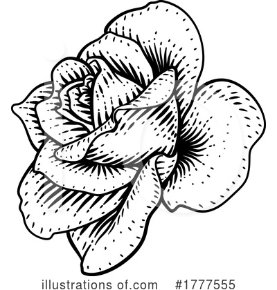 Royalty-Free (RF) Rose Clipart Illustration by AtStockIllustration - Stock Sample #1777555