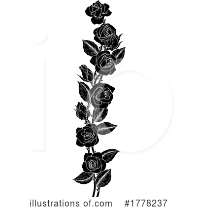 Royalty-Free (RF) Rose Clipart Illustration by AtStockIllustration - Stock Sample #1778237