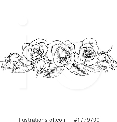 Royalty-Free (RF) Rose Clipart Illustration by AtStockIllustration - Stock Sample #1779700