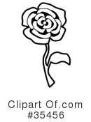 Rose Clipart #35456 by C Charley-Franzwa